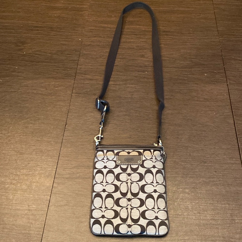 Coach cross body bag with Adjustable strap